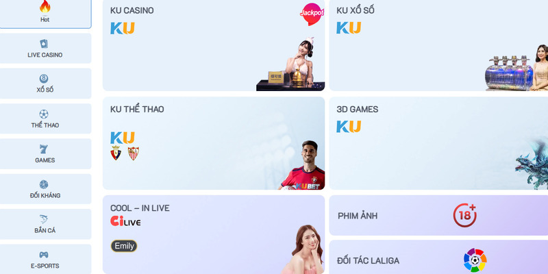 Kho game phong phú giúp hội viên thỏa sức chọn lựa theo ý thích